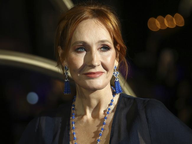 FILE - In this Nov. 13, 2018 file photo, author J.K. Rowling poses for photographers upon her arrival at the premiere of the film 'Fantastic Beasts: The Crimes of Grindelwald', in London. JK Rowling is publishing a new story called Ã¢â¬ÅThe Ickabog,Ã¢â¬Â which will be free to read online to help entertain children and families stuck at home during the coronavirus pandemic. The Ã¢â¬ÅHarry PotterÃ¢â¬Â author said Tuesday May 26, 2020, that she wrote the fairy tale for her children as a bedtime story over a decade ago. (Photo by Joel C Ryan/Invision/AP, File)