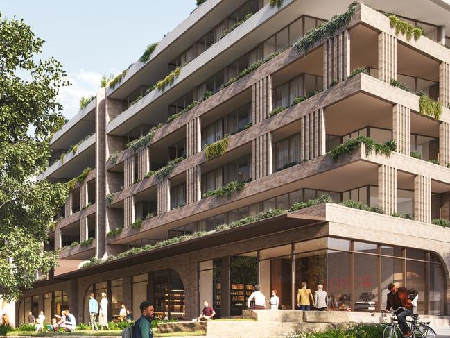 Render of a potential development at Lords Road, in Leichhardt. Source: supplied