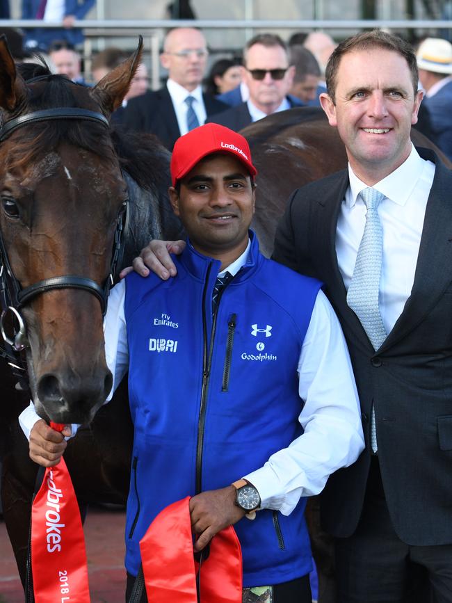 Charlie Appleby (right) has had a stellar year. Pic: Getty Images