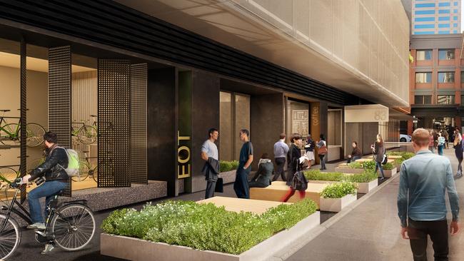 An artist’s impression of the ground floor. Picture: DPTI