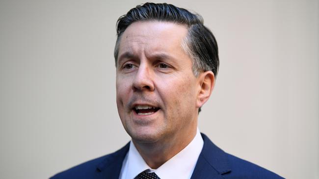 Shadow Minister For Climate Change and Energy Mark Butler speaks to the media in Sydney, Tuesday, August 6, 2019. (AAP Image/Joel Carrett) NO ARCHIVING