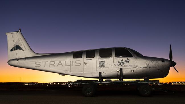 Stralis’ demonstrator aircraft Clyde – a six-seater Beechcraft Bonanza A36. Picture: supplied/Steve Holden