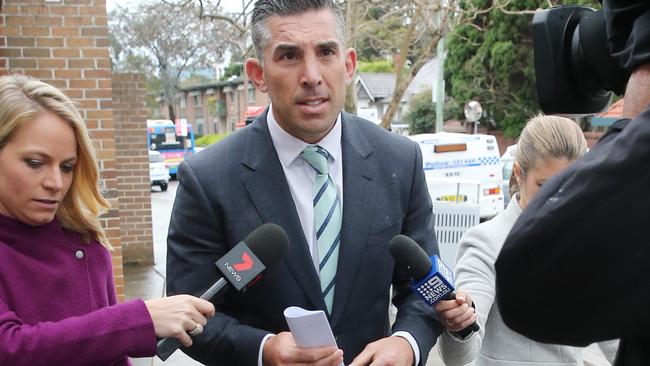 Braith Anasta has been open about his “embarrassment” over the incident. Picture: Richard Dobson