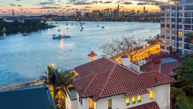 The view from the home at 19 Hillside Cres, Hamilton. Picture: realestate.com.au.