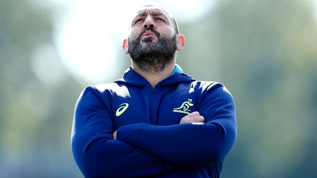 Wallabies scrum coach Mario Ledesma.