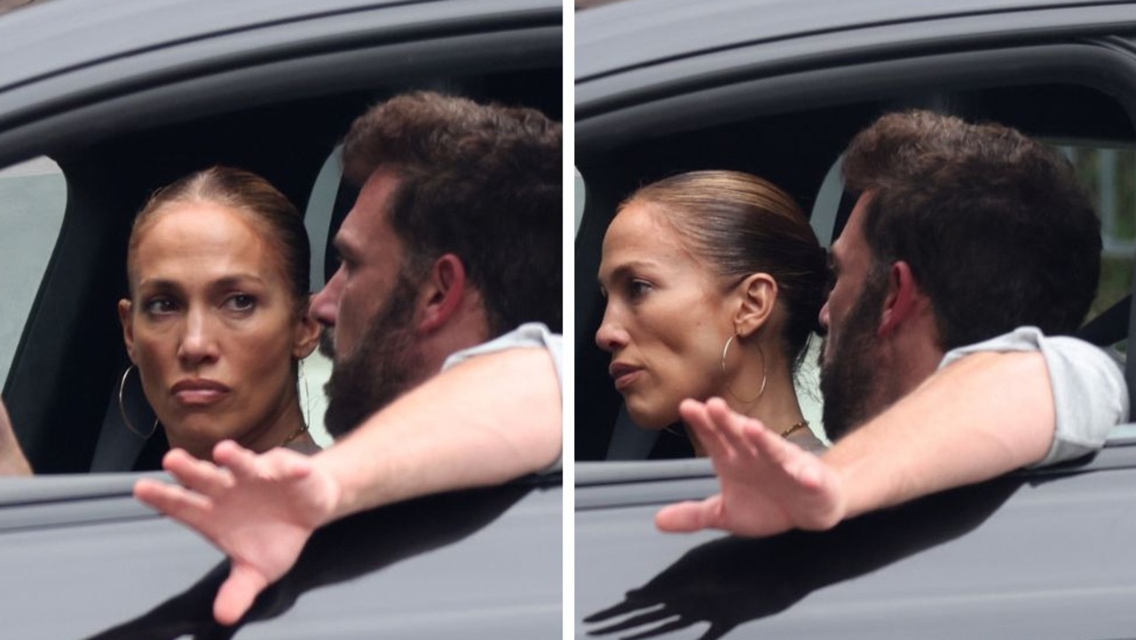 Ben Affleck and Jennifer Lopez's tense car moment caught on camera | news.com.au — Australia's leading news site