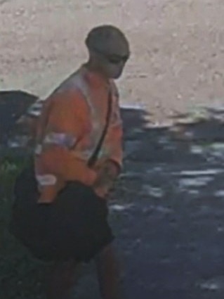 Damian Curran on CCTV who for set his boss' home in Islington alight in March 2024. Credit: NSW Police