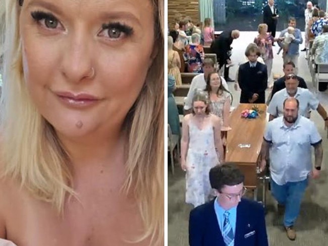 Heartfelt goodbye for much-loved mum after shock death