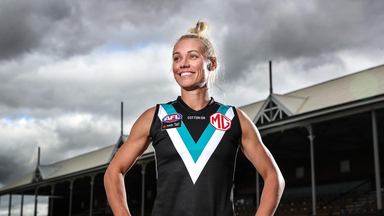 Erin Phillips will live out a childhood dream at the Power. Picture: Getty Images