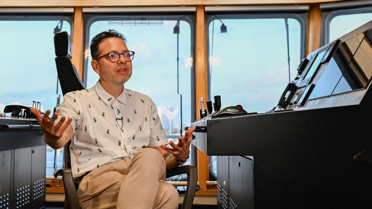 Colombian Minister of Culture, Juan David Correa, above during on AFP interview in Cartagena, Colombia, on February 22 this year, insisted that “This is not a treasure. We do not treat it as such.” Picture: Luis Acosta/AFP