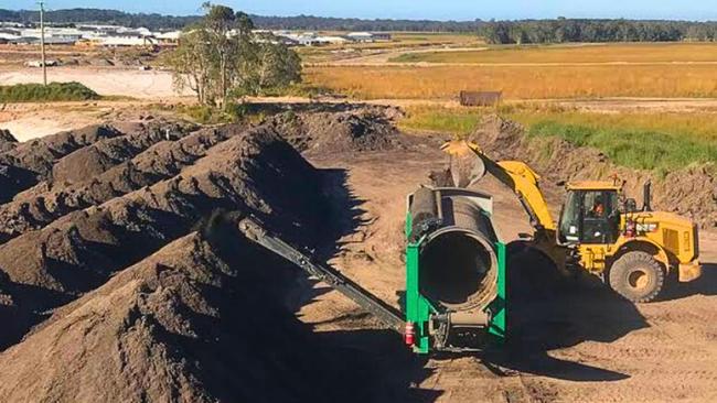 Swanbank residents are expecting a reprieve from a stench which has plagued their suburb for years coming from recycling plant NuGrow. Picture: Contributed