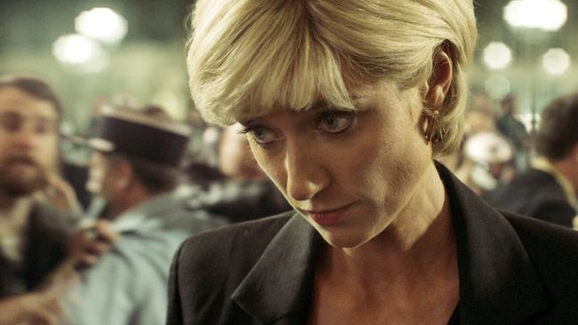 Elizabeth Debicki as Princess Diana in her final days. Picture: Netflix