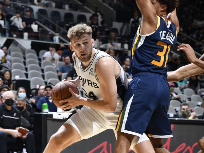 Jock Landale has impressed with the San Antonio Spurs in recent games.