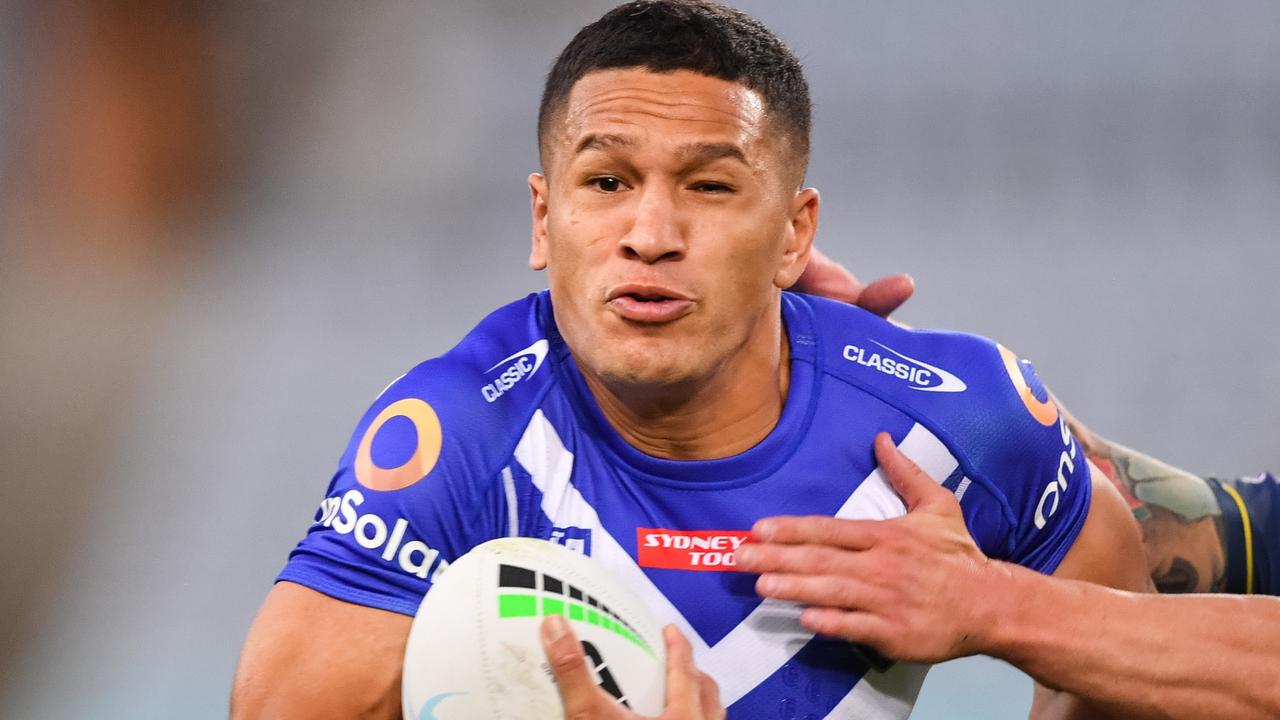 2021 NRL Round 05 - Canterbury-Bankstown Bulldogs v Melbourne Storm, Stadium Australia, 2021-04-10. Dallin Watene-Zelezniak picture by Robb Cox/ NRL Photos