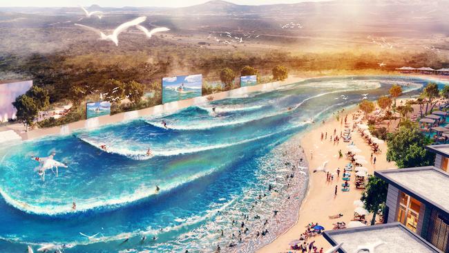 Sanad Capital was granted council approval for its wave pool, resort and water park in 2017.