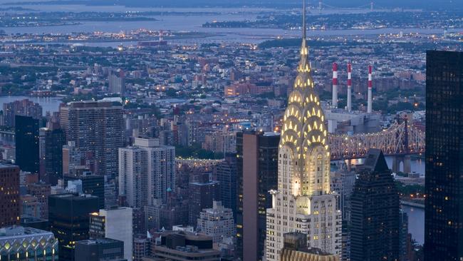 The Chrysler Building in Manhattan.