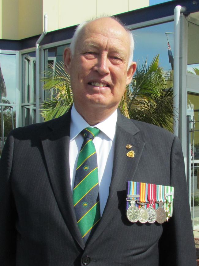 Simon Bloomer served in Vietnam for 11 months, after being inspired by his brother to join the armed forces.