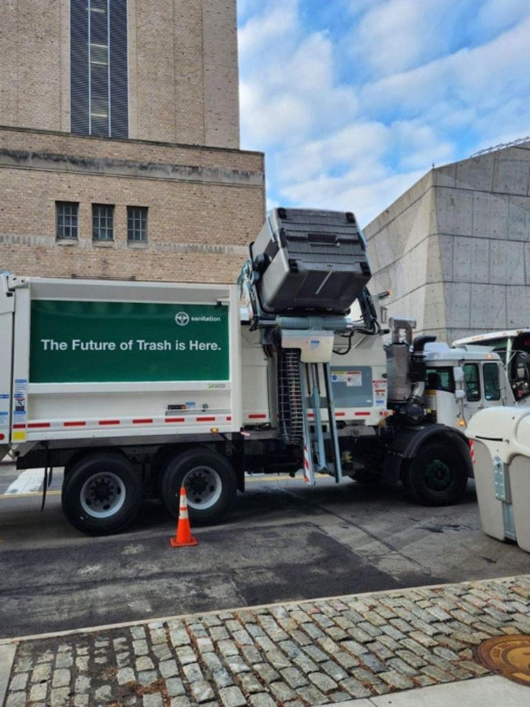 New York’s new weapon in the war on waste. Picture: New York City Department of Sanitation.