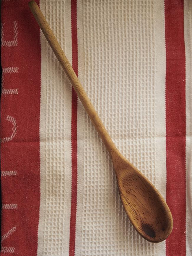 The dreaded wooden spoon. Picture: Eugene Hyland