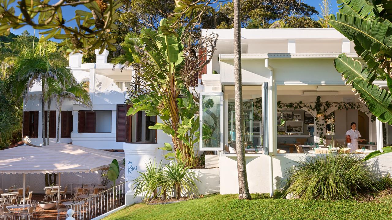 Catalano owns the exclusive guesthouse Raes on Wategos at Byron Bay.