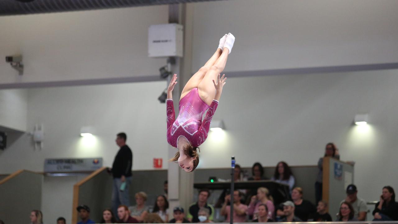 Brooklyn Robertson is one of the Sunshine Coast's most exciting and talented young gymnasts. Picture: Samantha Hooper