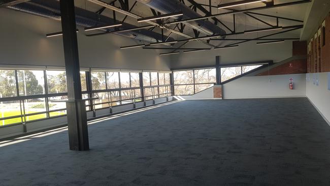 Coburg City Oval's new function centre. Picture: Ben Higgins