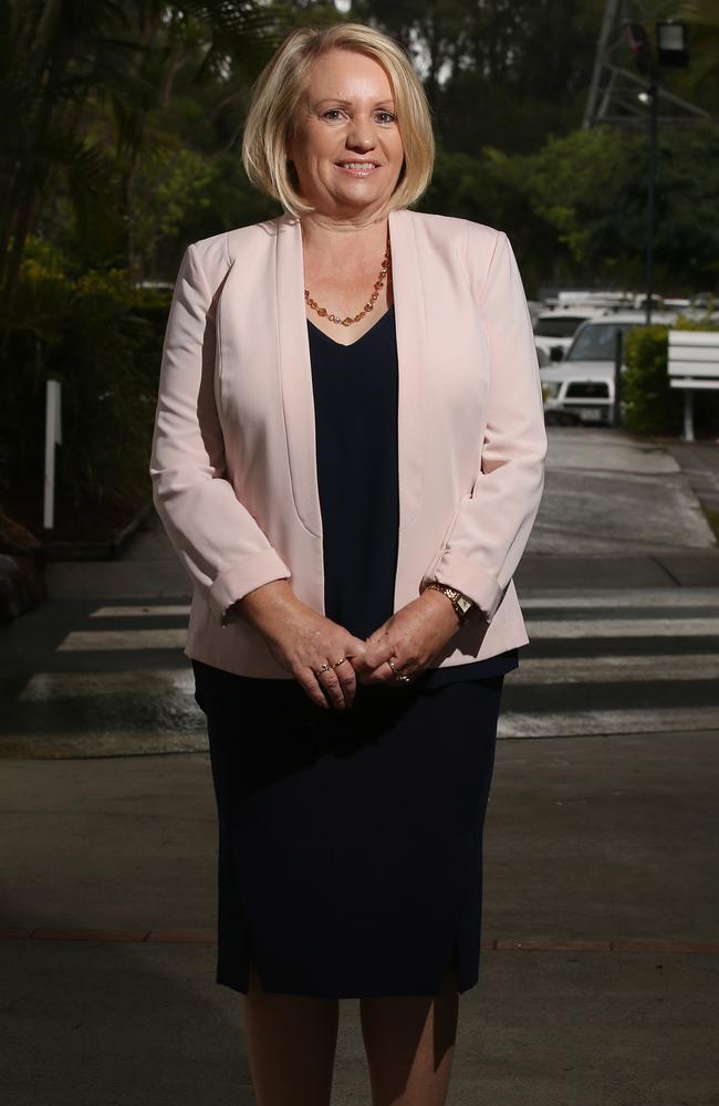 Sue Baynes in a photograph when she ran for the Senate representing the Family First Party. Picture: Scott Fletcher