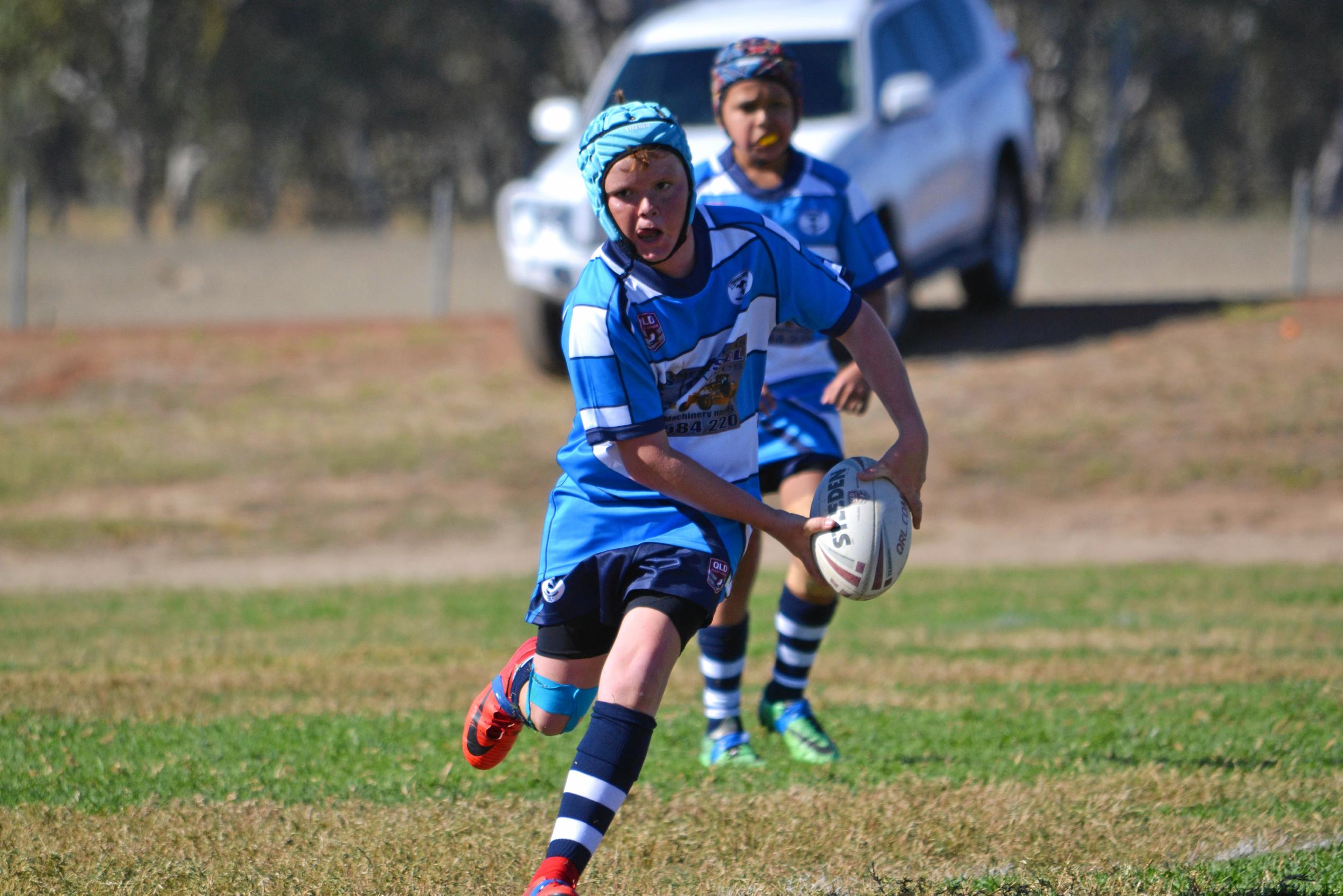 Under 12 Zone 4 Carnival in Roma -Charleville versus Pittsworth. Picture: Molly Hancock