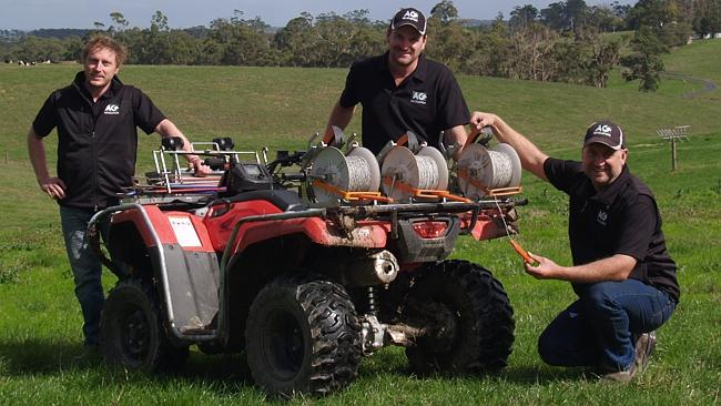 Fence Boss turns your ATV into a mobile fencing machine