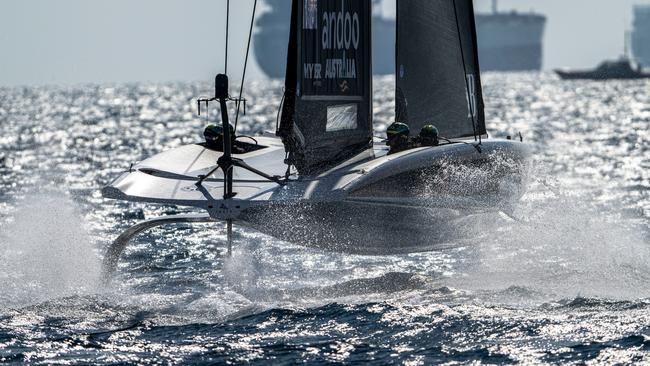 Australia racing at the UniCredit Youth America's Cup. Picture: Richard Pinto/America’s Cup