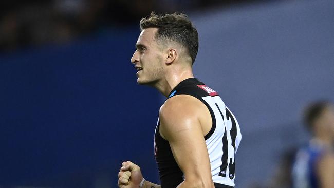 Orazio Fantasia made an instant impact for Port Adelaide.