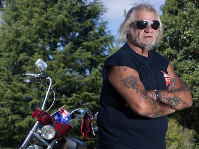 Chris “Ball Bearing’’ Coelho left the Hells Angels to get married.