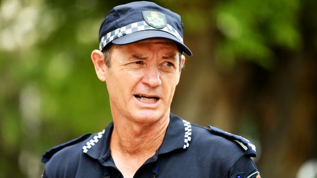 Chief Inspector Damien Crosby says Townsville police remain committed to keeping the community safe. Picture: Alix Sweeney
