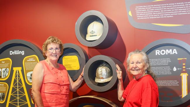 Maranoa Regional Council mayor Wendy Taylor and Edrine Keegan. Photo supplied.