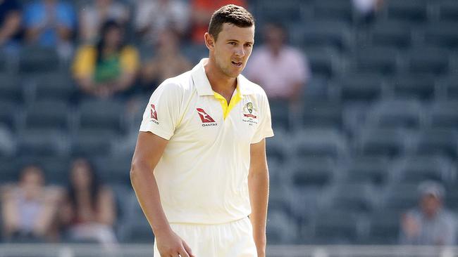 Australian quick Josh Hazlewood has given a revealing insight into why Australia may have cheated in South Africa. Picture: AFP