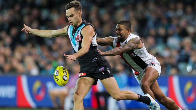 Port Adelaide is now one win clear of Geelong, Sydney and Fremantle.