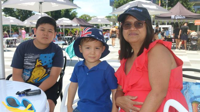 Australia Day celebrations at the Nicholas Precinct, Ipswich. January 26, 2023. Picture: Nicola McNamara