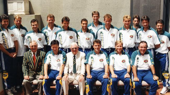 Bob Simpson and his almost unbeatable team in 1996.