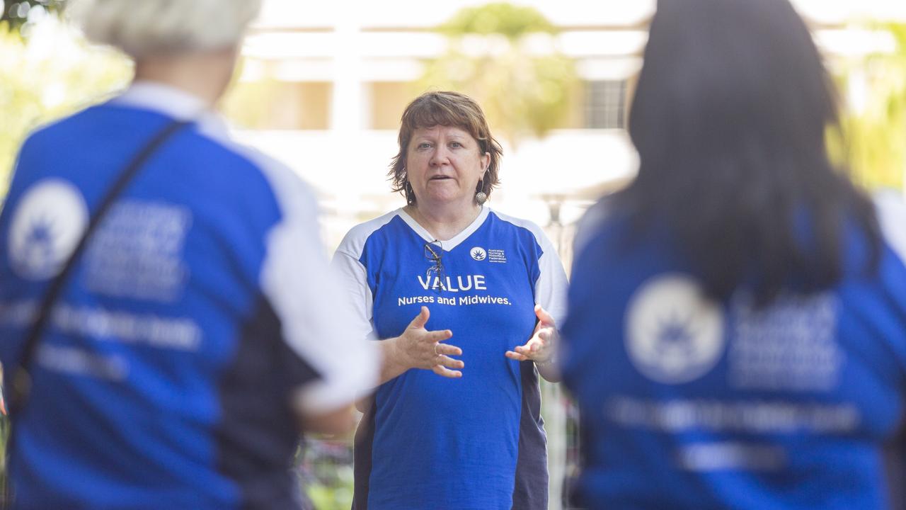 Australian Nurses and Midwifery Federation NT branch secretary Cath Hatcher. Picture: Floss Adams