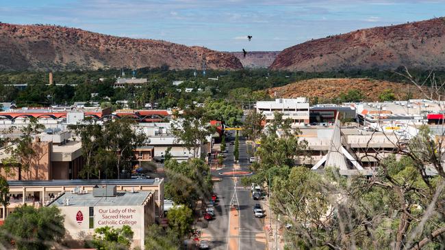 Some of the youth’s alleged offending is said to have taken place in Alice Springs, the court heard. Picture: Pema Tamang Pakhrin