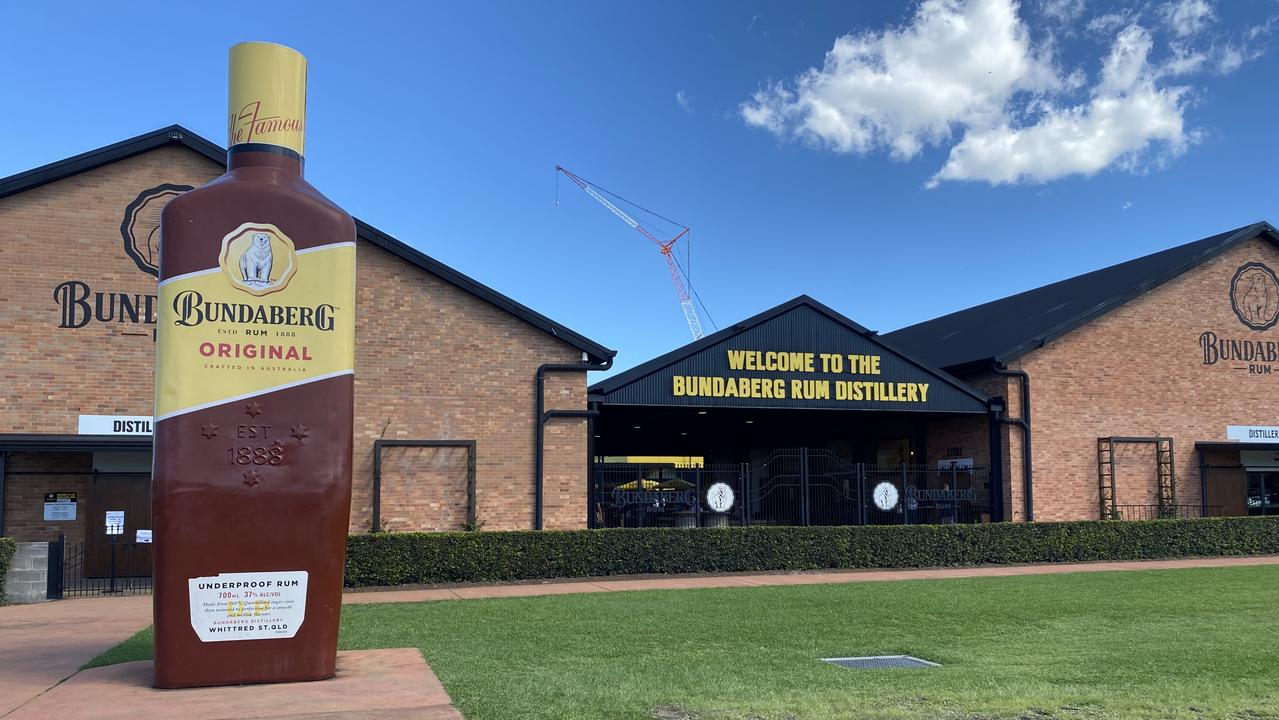 The Bundaberg Rum Distillery.