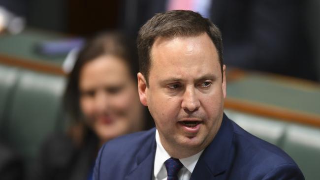 Australian Defence Industry Minister Steve Ciobo speaks. (AAP Image/Lukas Coch) 