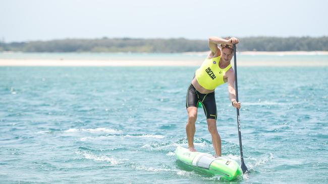 Lincoln Dews also competed in the inaugural Iron X event at Mooloolaba in January 2021