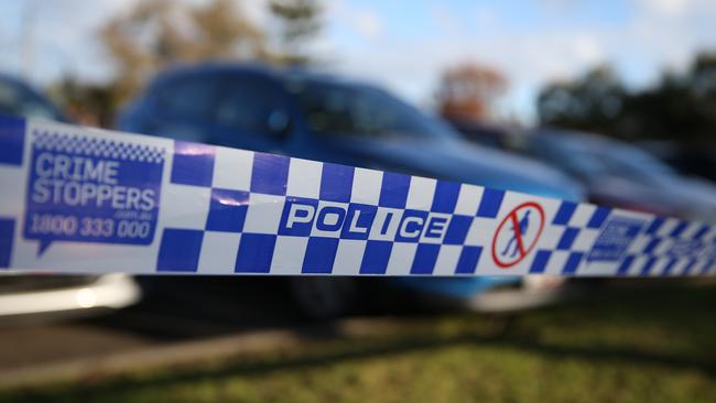 MELBOURNE, AUSTRALIA- NewsWire Photos June 25 2022,  Generic View of Police line tape at a crime scene.Picture: NCA NewsWire /Brendan Beckett