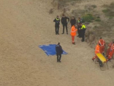 A woman's body was found in Melbourne's southeast. Picture: 7 News