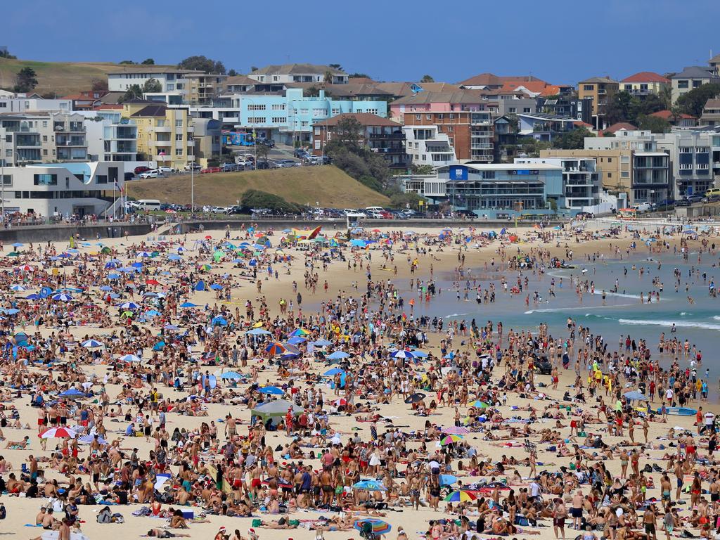 Sydney, NSW and Bondi Beach swelter in summer sun Herald Sun