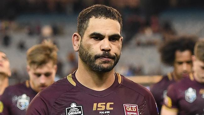 Greg Inglis is facing a tough decision on his career. Picture: AAP Image/Julian Smith