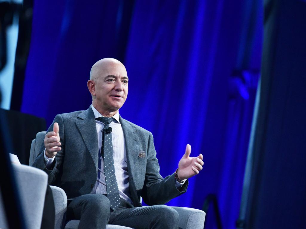 On Jeff Bezos’ Amazon e-commerce platform, private label knock-offs of competitor products sometimes appear ahead of the genuine articles in search. Picture: Mandel Ngan/AFP