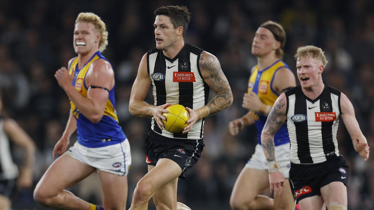 Collingwood are back in the top eight. Pic: Michael Klein