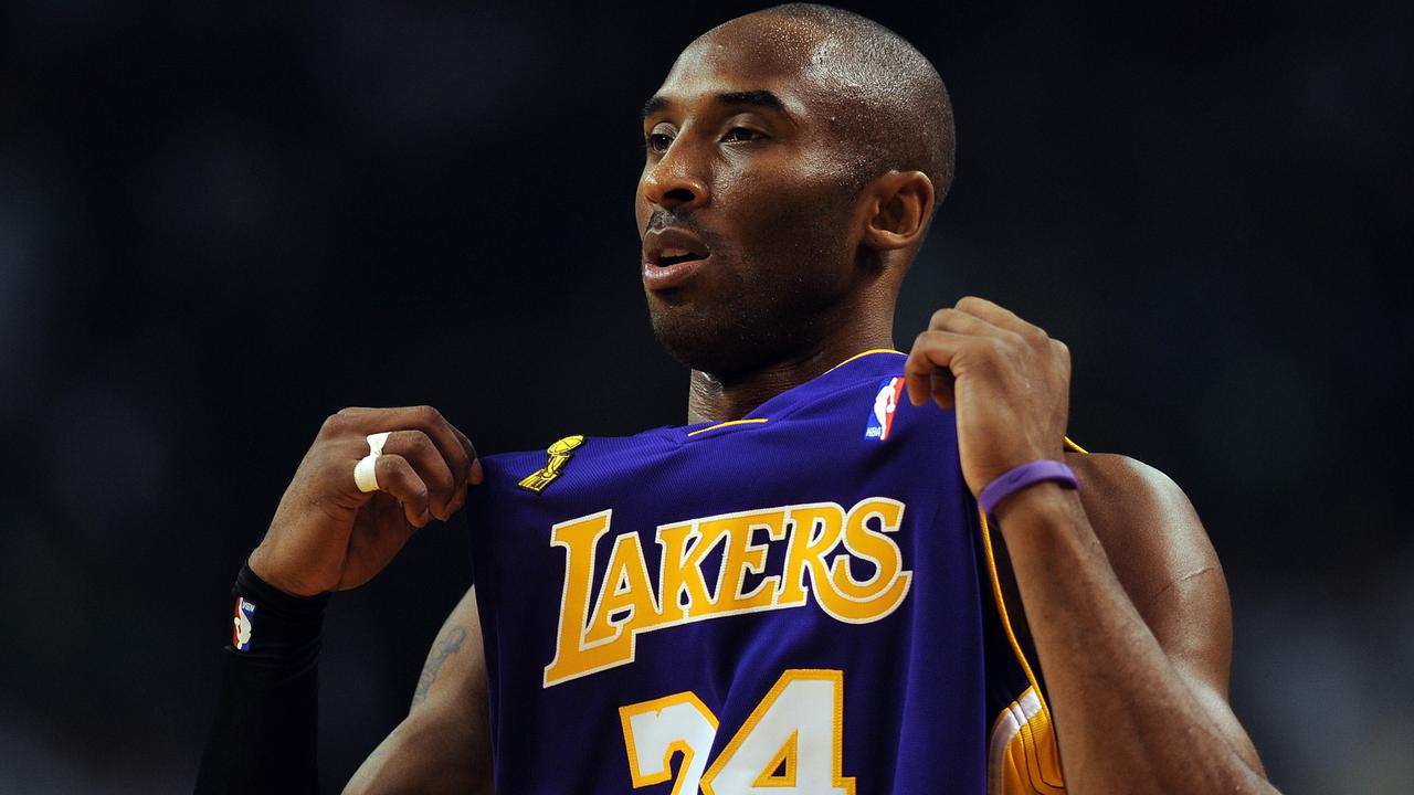 Kobe Bryant 2007-08 NBA MVP Signed Pro Cut Los Angeles Lakers